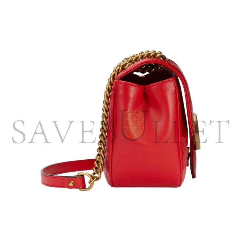 G*u*i gg marmont mini shoulder bag 739682 (18*15*8cm)